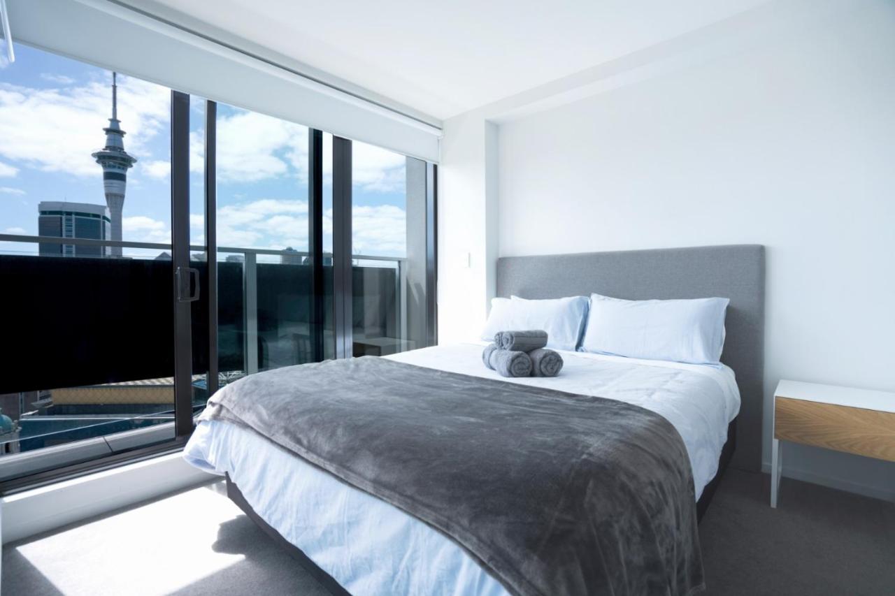 Amazing Views 2 Bedroom Apt In Auckland Cbd Exterior photo